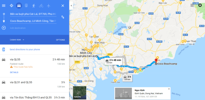 Đi qua Phà Cát Lái