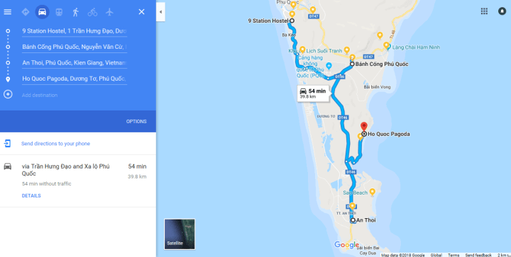 Lịch trình chiều đầu tiên